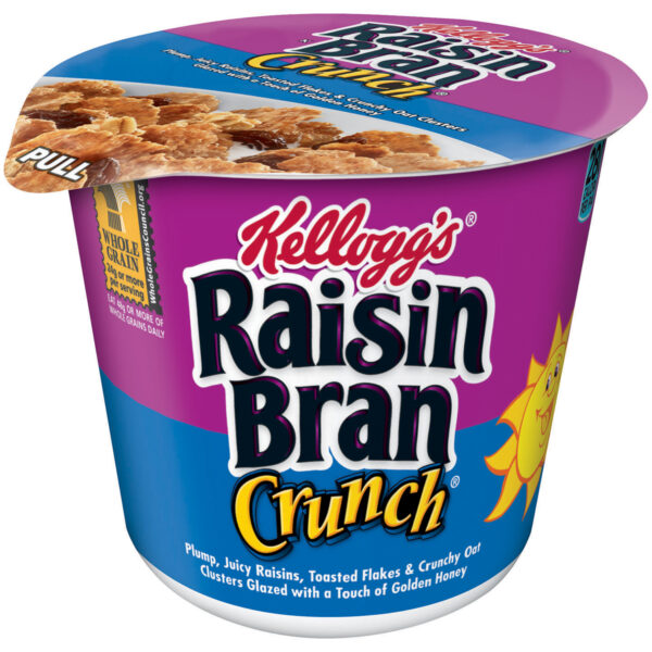 CEREAL RAISIN BRAN CUP CASE 2.8oz