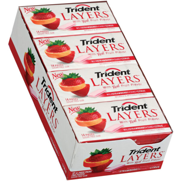 TRIDENT STRAWBERRY 12CT