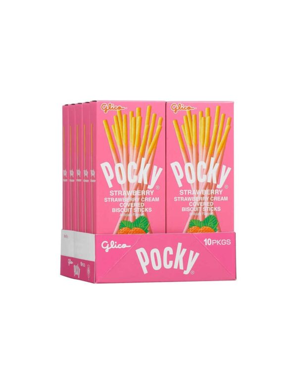 POCKY Strawberry 10ct