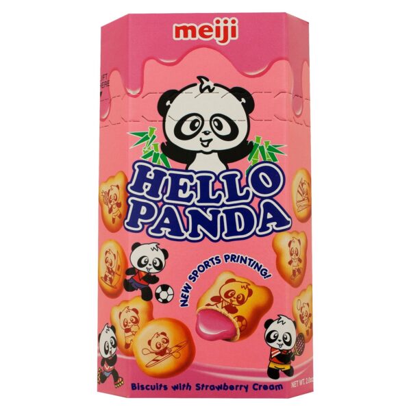 PANDA Strawberry Cookies 10ct