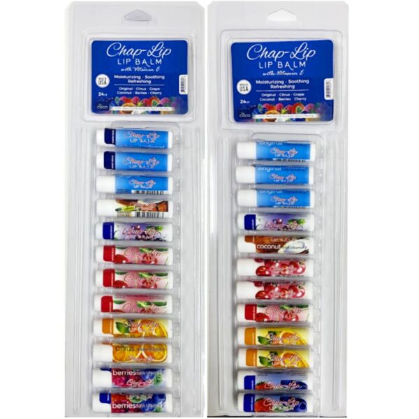 CHAP--LIP ASSORTED 24CT