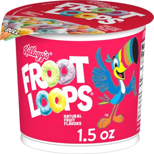 CEREAL FRUIT LOOPS CUPCASE