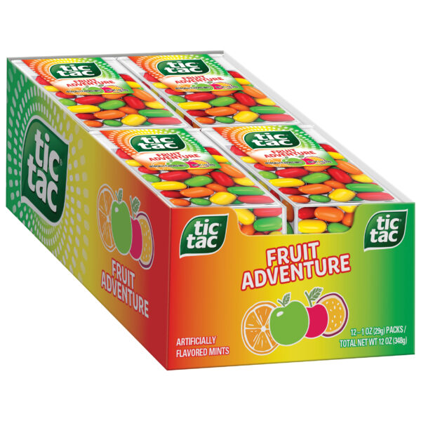 TIC TAC GUM Red Fruit 12CT