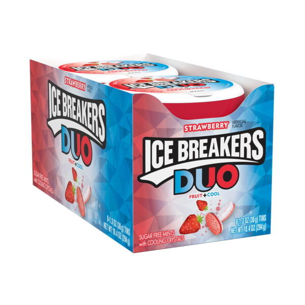 ICE BRACKERS Mint Straw 8ct