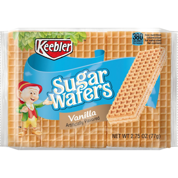 Keebler Sugar Waver Vanilla 12ct