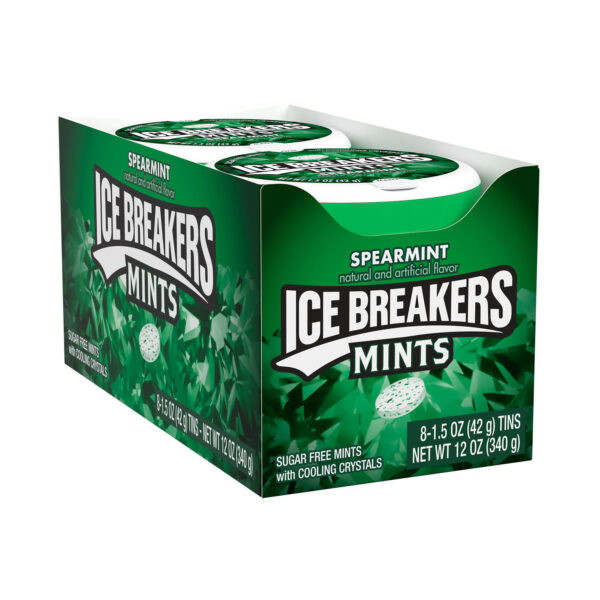 ICE BRACKERS SPEARMINT 8ct